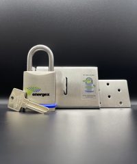 Crocodile Lock - 1 Key Flat Clasp Kit - Double Door Only