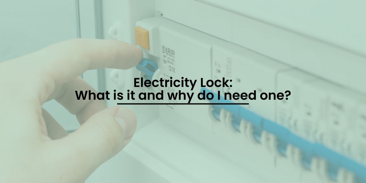Electricity lock