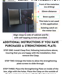 Crocodile Lock Clasp Installation Guide